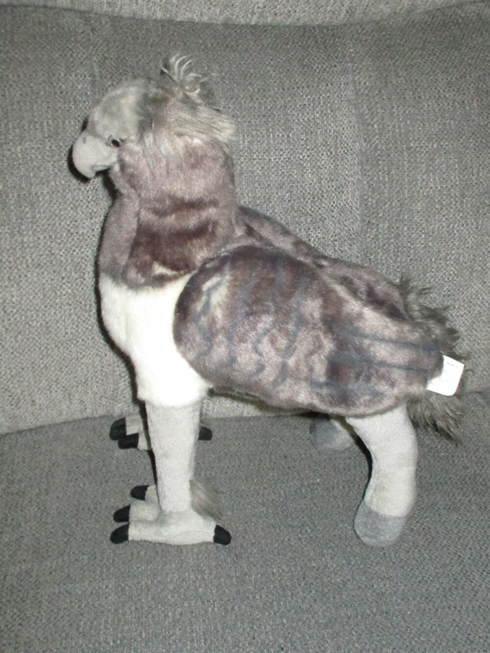 Harry Potter Gray Hippogriff Buckbeak Plush Universal Studios